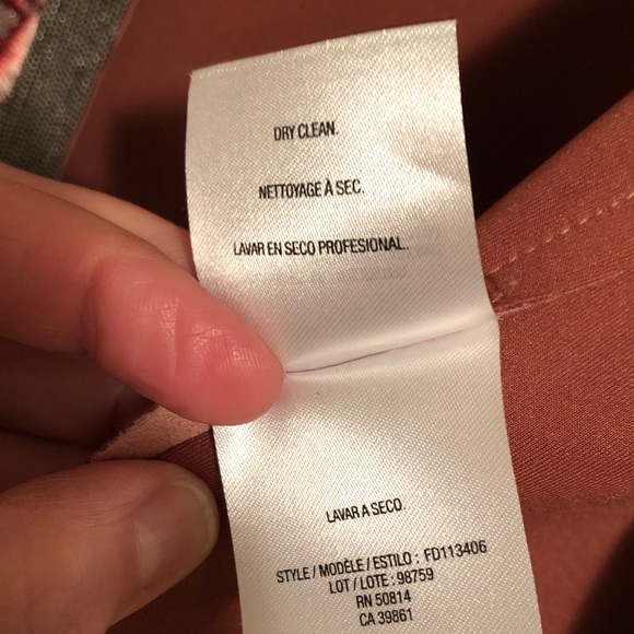 Tahari Dusty Rose Appliqué Open-Front Coat Size M - Picture 4 of 14